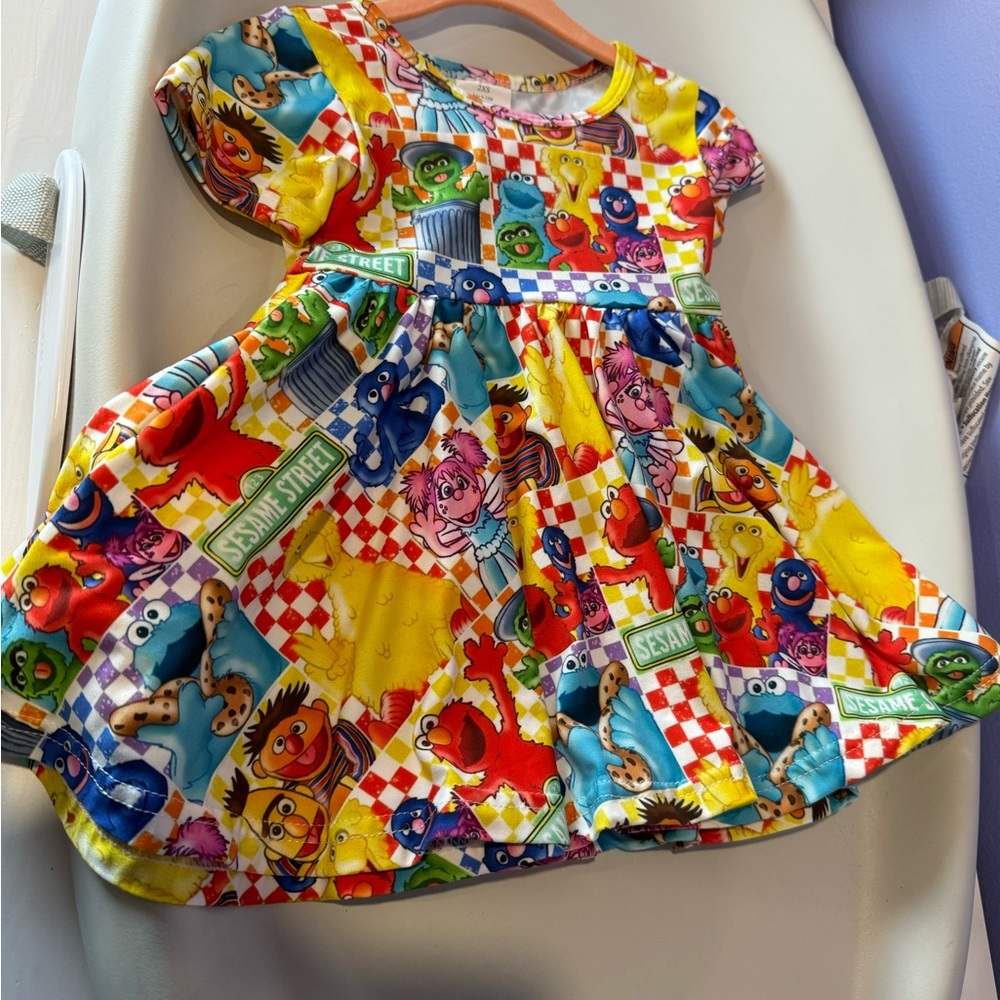 Sesame street dress 6-12